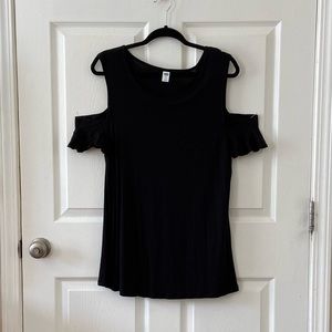 Old Navy Cold Shoulder/arm Top